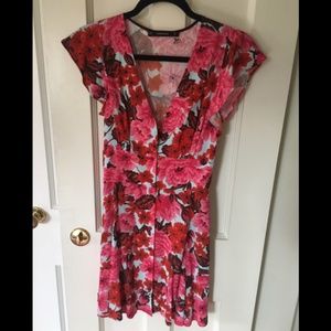 Zara floral swing dress XS